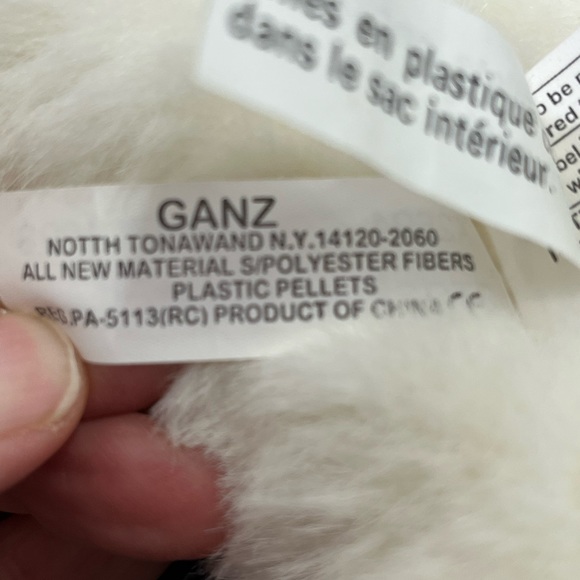 Ganz “Stocking Snugglers”1998 Plush Christmas Bear Stuffed Animal Toy RARE 15” - Picture 6 of 14